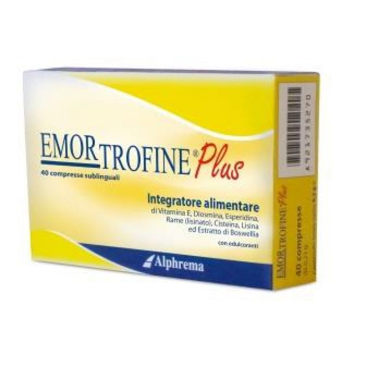 Emortrofine Plus 40 Compresse 
